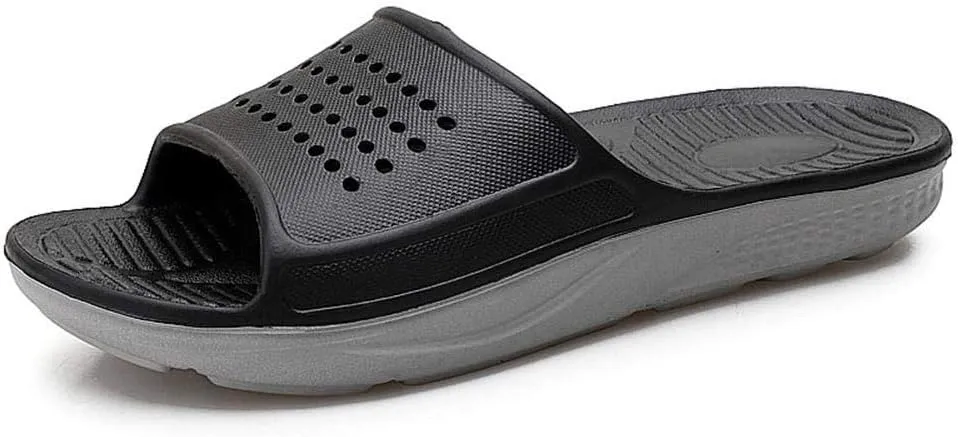EASYANT Men Shower Pool Sandals Fast Dry Anti Slip EVA Soft Slippers Shoes