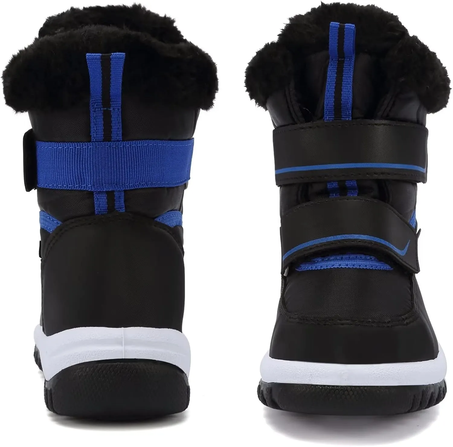 FANTURE Winter Snow Boots for Boy and Girl Outdoor with Fur Lined(Toddler/Little Kids)