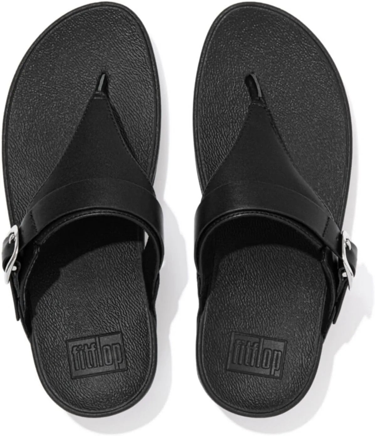 FitFlop Lulu Leather Toe Post Sandals