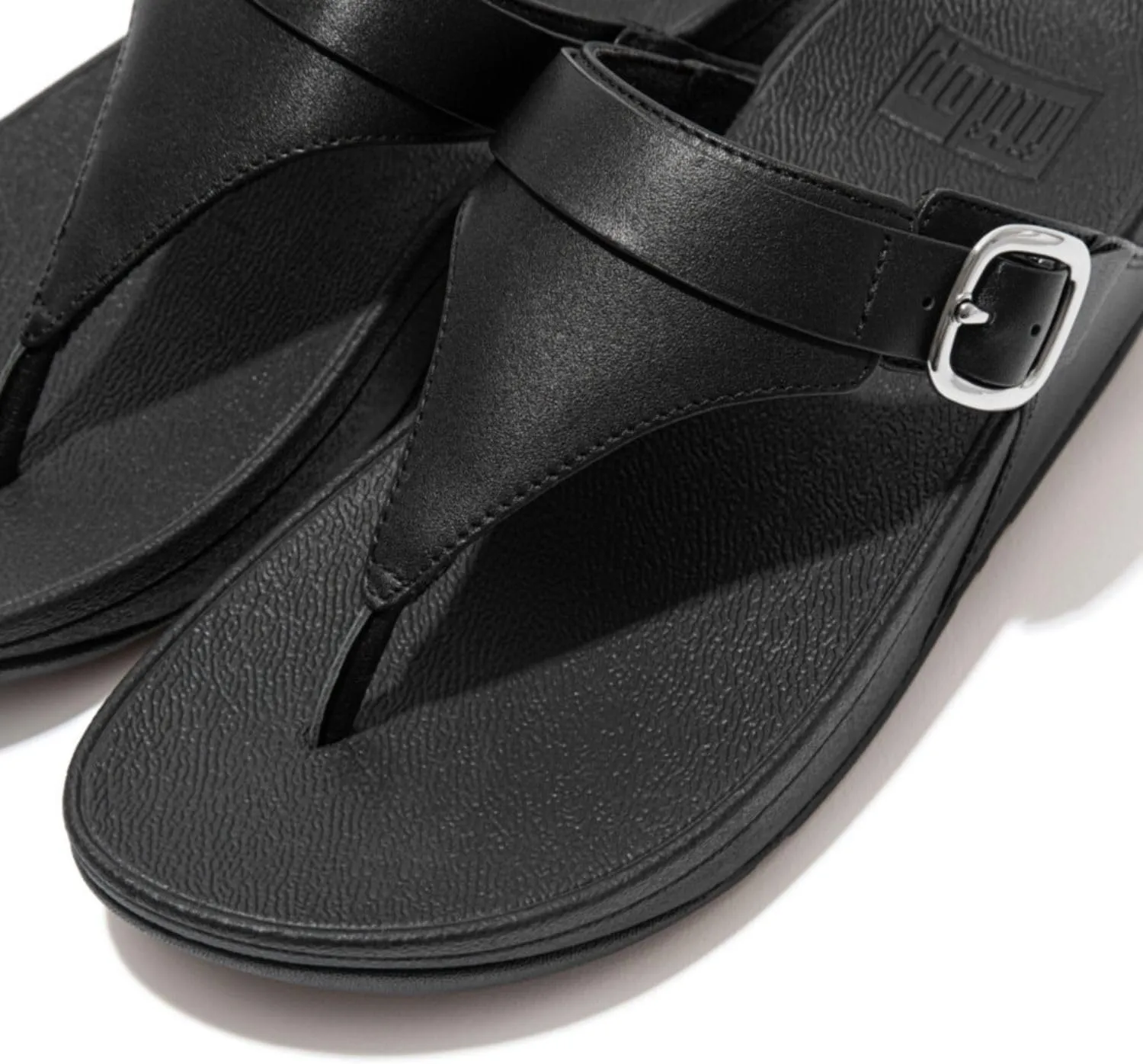 FitFlop Lulu Leather Toe Post Sandals