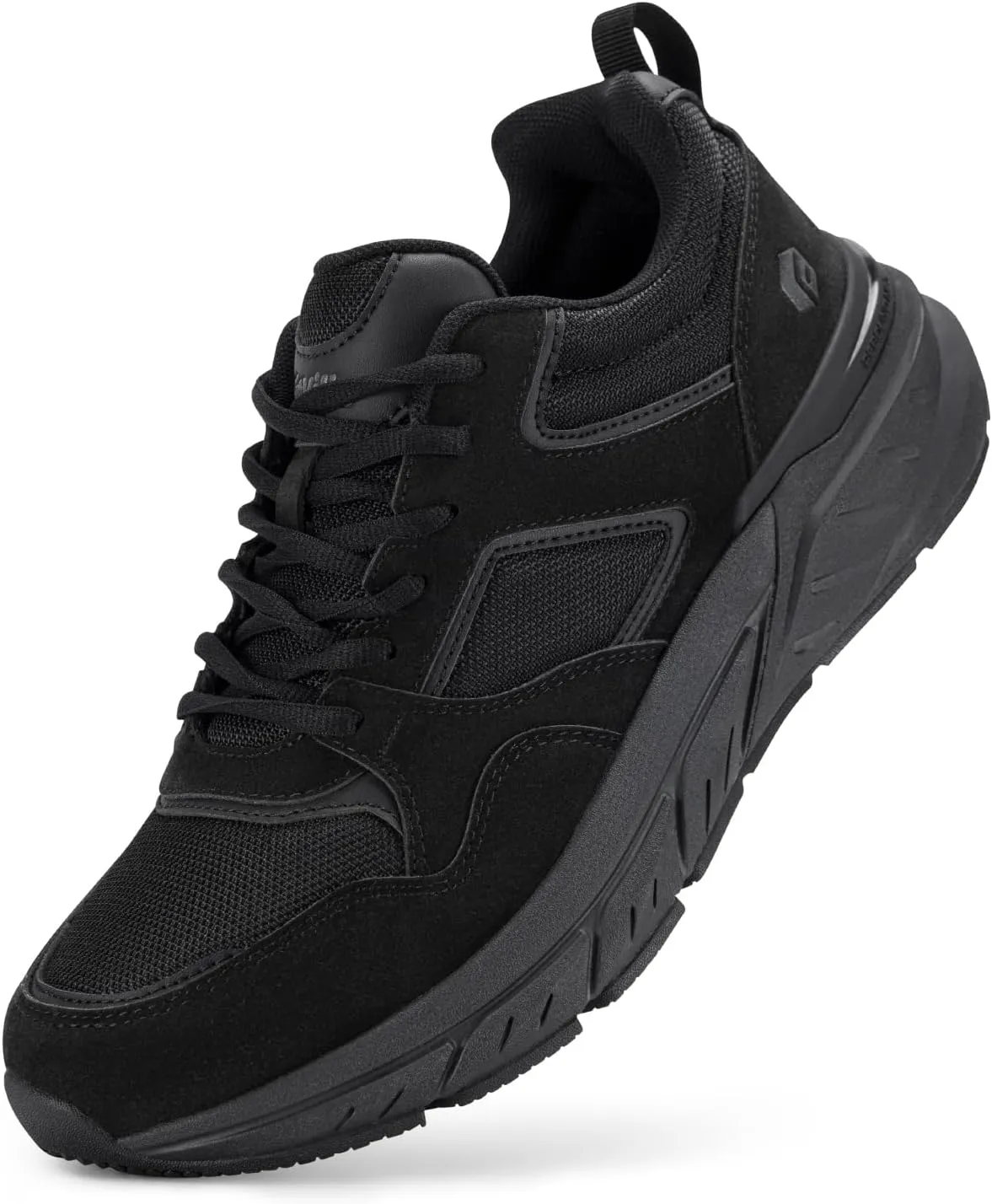 FitVille Extra Wide Walking Shoes Men's Wide Width Workout Sneakers with Arch Support for Flat Feet Heel Pain Relief - Rebound NEO V2