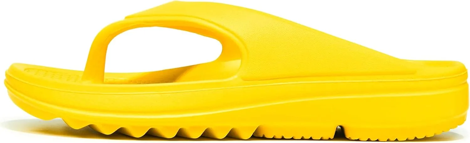 Flip Flops for Women, Orthotic Lightweight Beach Slides Sandals Anti Slip Shower Slippers with Ultra Soft Arch Support Non-Slip