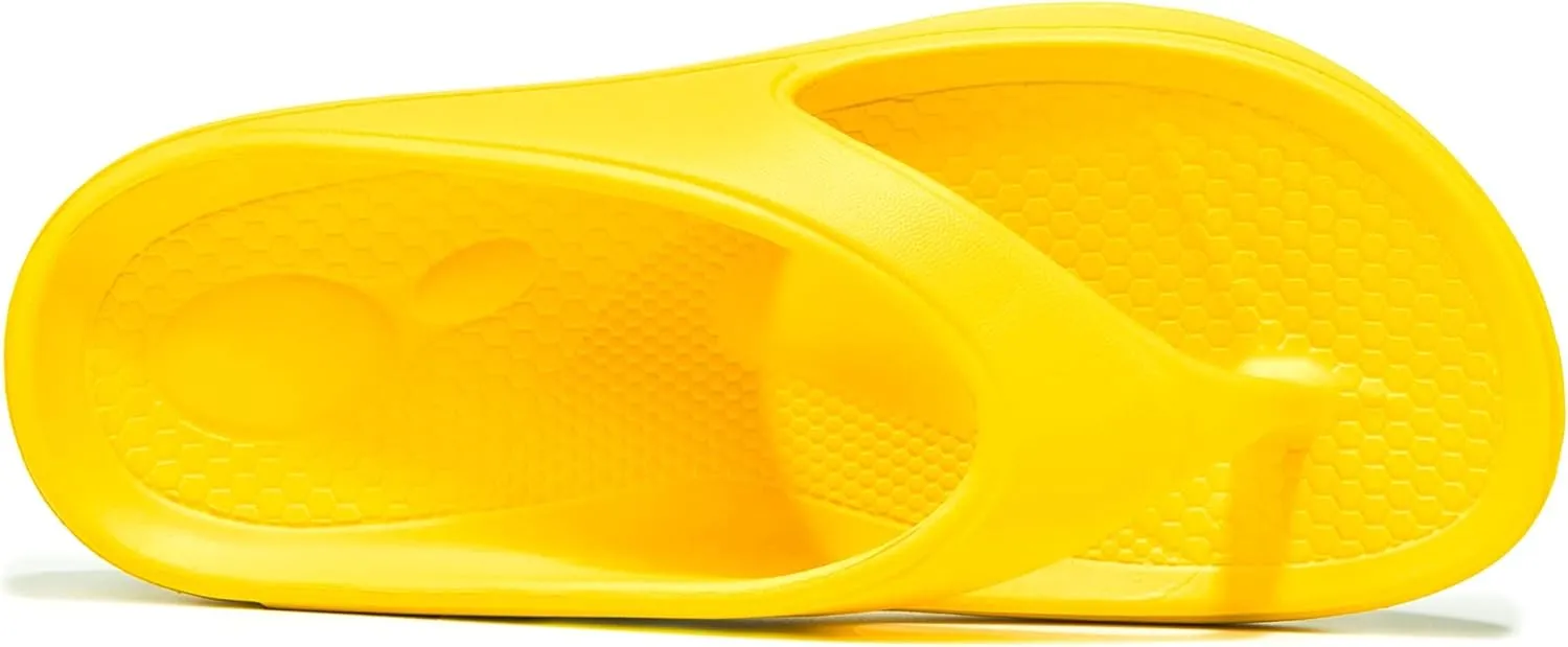 Flip Flops for Women, Orthotic Lightweight Beach Slides Sandals Anti Slip Shower Slippers with Ultra Soft Arch Support Non-Slip