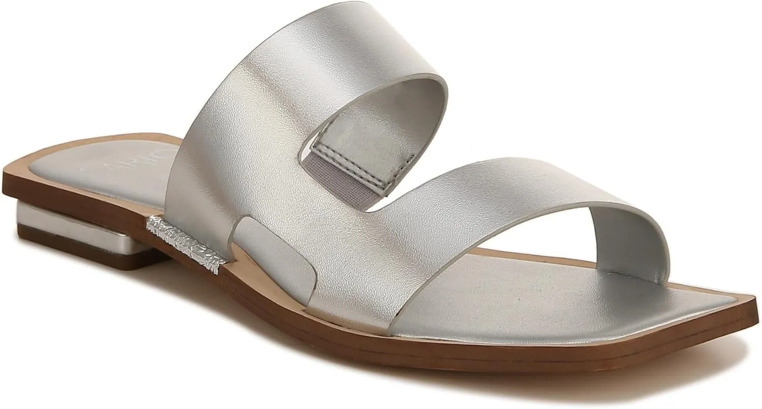 Franco Sarto Women's Emily Open Toe Flat Sandal Slide