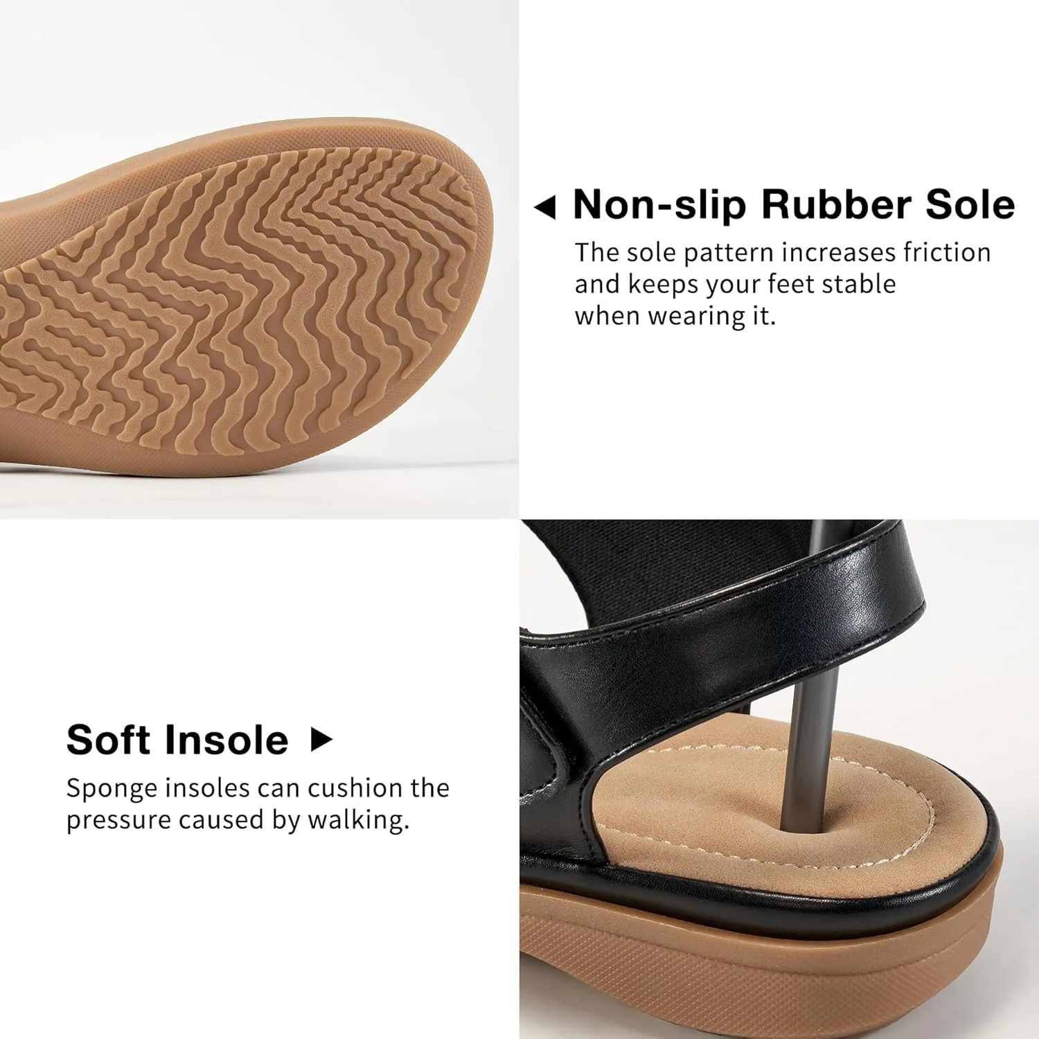 FUDYNMALC Womens Sandals Dressy Summer: Comfortable Slip On Walking Flats 2025 Orthopedic Shoes for Hiking Beach Wedding