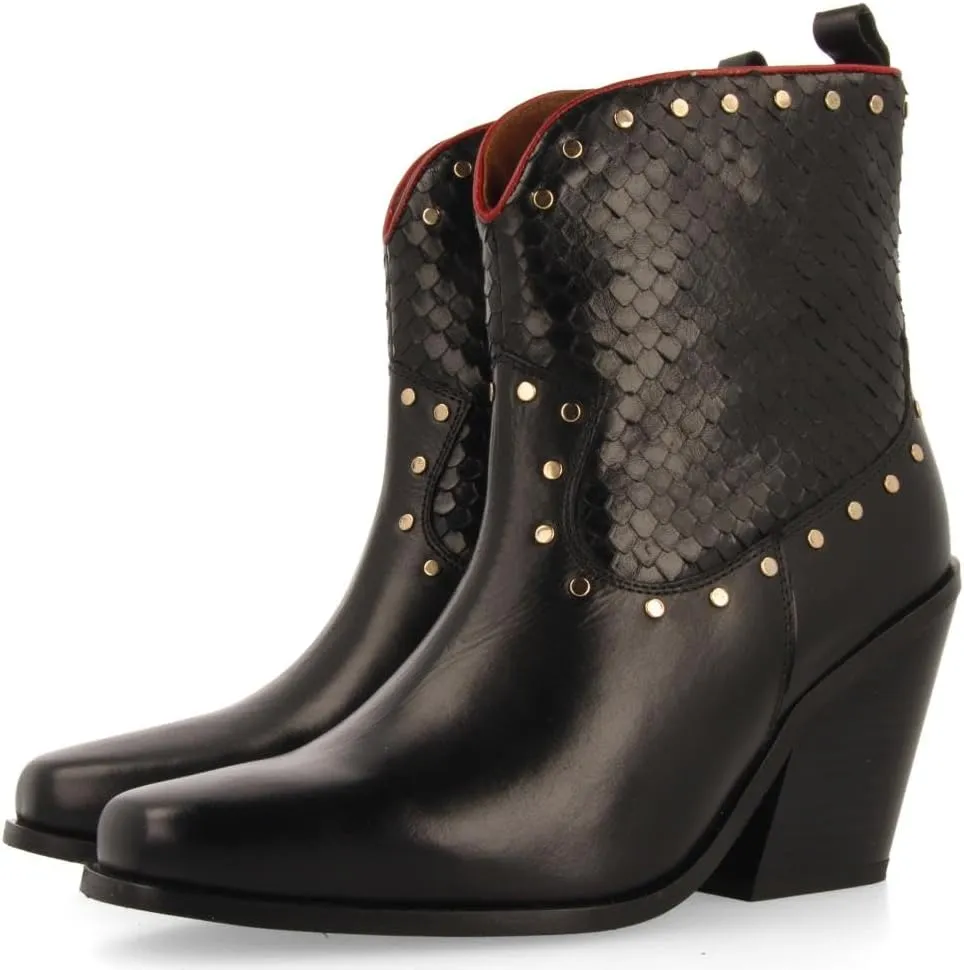 GIOSEPPO Women's Sagerby Oxford Boots, black, 6 Women