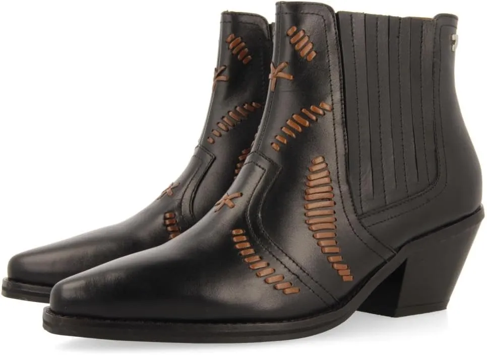 GIOSEPPO Women's Siklos Oxford Boots, Leather, 6 Women