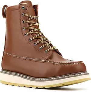 HANDPOINT Men's Stylish Classic 6"-8" SureTrack Soft Toe EH Full Grain Leather Slip Resistant Durable Breathable Work Boot 84994-86994