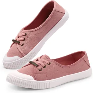 Harvest Land Womens Canvas Low Top Sneakers Slip on Shoes for Women Fashion Walking Sneakers