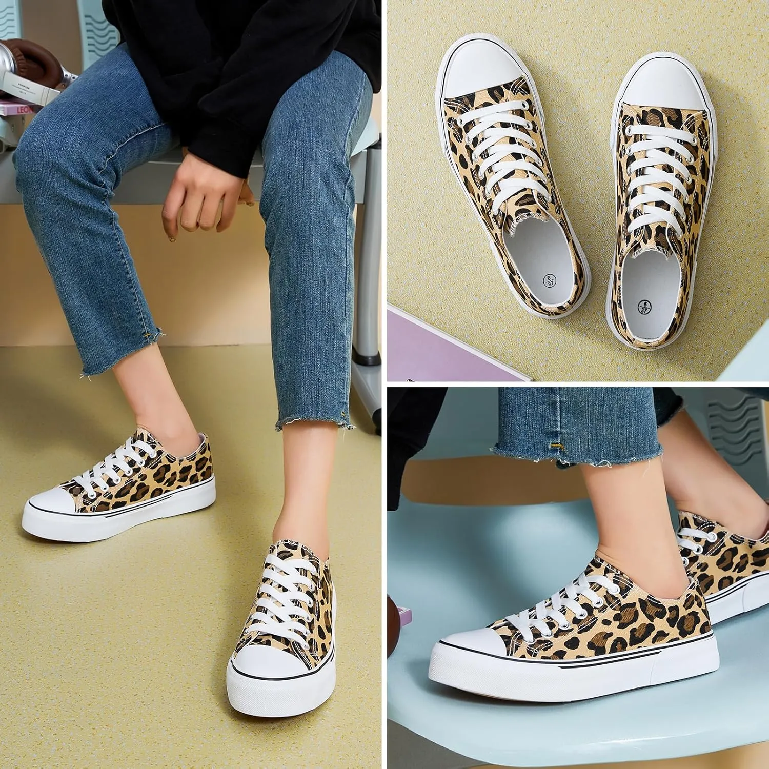 hash bubbie White Sneakers for Women Low Top Canvas Shoes Womens Canvas Sneakers Women's Fashion Sneakers Slip on Casual Tennis Shoes