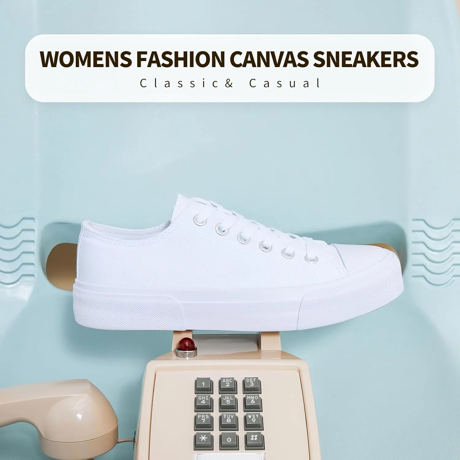 hash bubbie White Sneakers for Women Low Top Canvas Shoes Womens Canvas Sneakers Women's Fashion Sneakers Slip on Casual Tennis Shoes