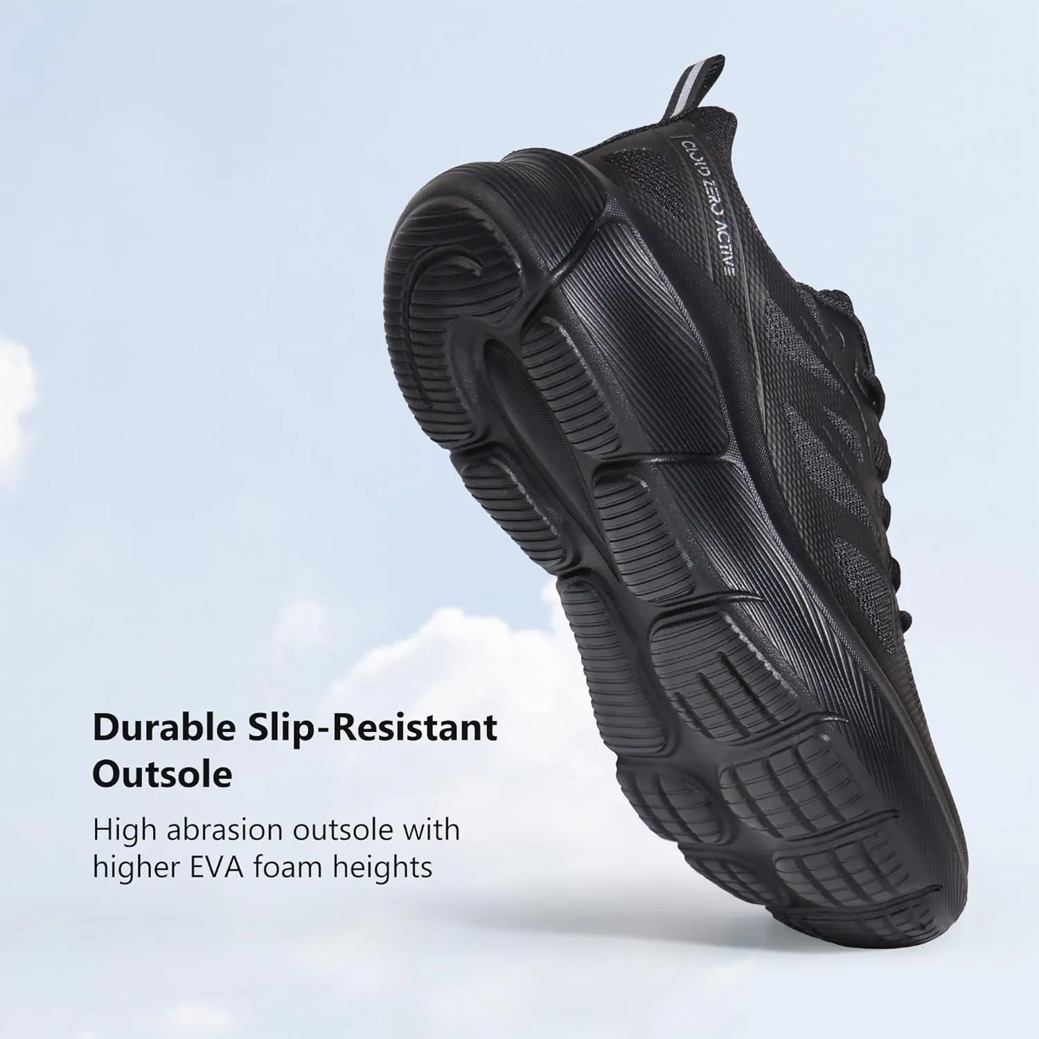 Hawkwell Women's Cloud Zero Active Walking Tennis Cushion Running Shoes Breathable Athletic Gym Workout Jogging Sports Sneakers Non Slip Medical Work Shoes