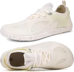 HiGropcore Barefoot Shoes for Men Wide Toe Box Zero Drop Arch Support Minimalist Gym Shoes Fashion Deadlift Cross Training Sneakers