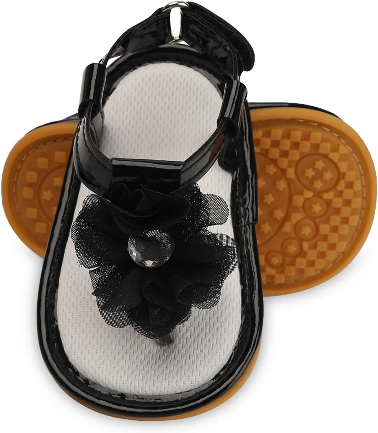 Infant Baby Girls Boys Sandals Rubber Soft Sole Premium Toddler First Walker Outdoor Summer Beach Shoes