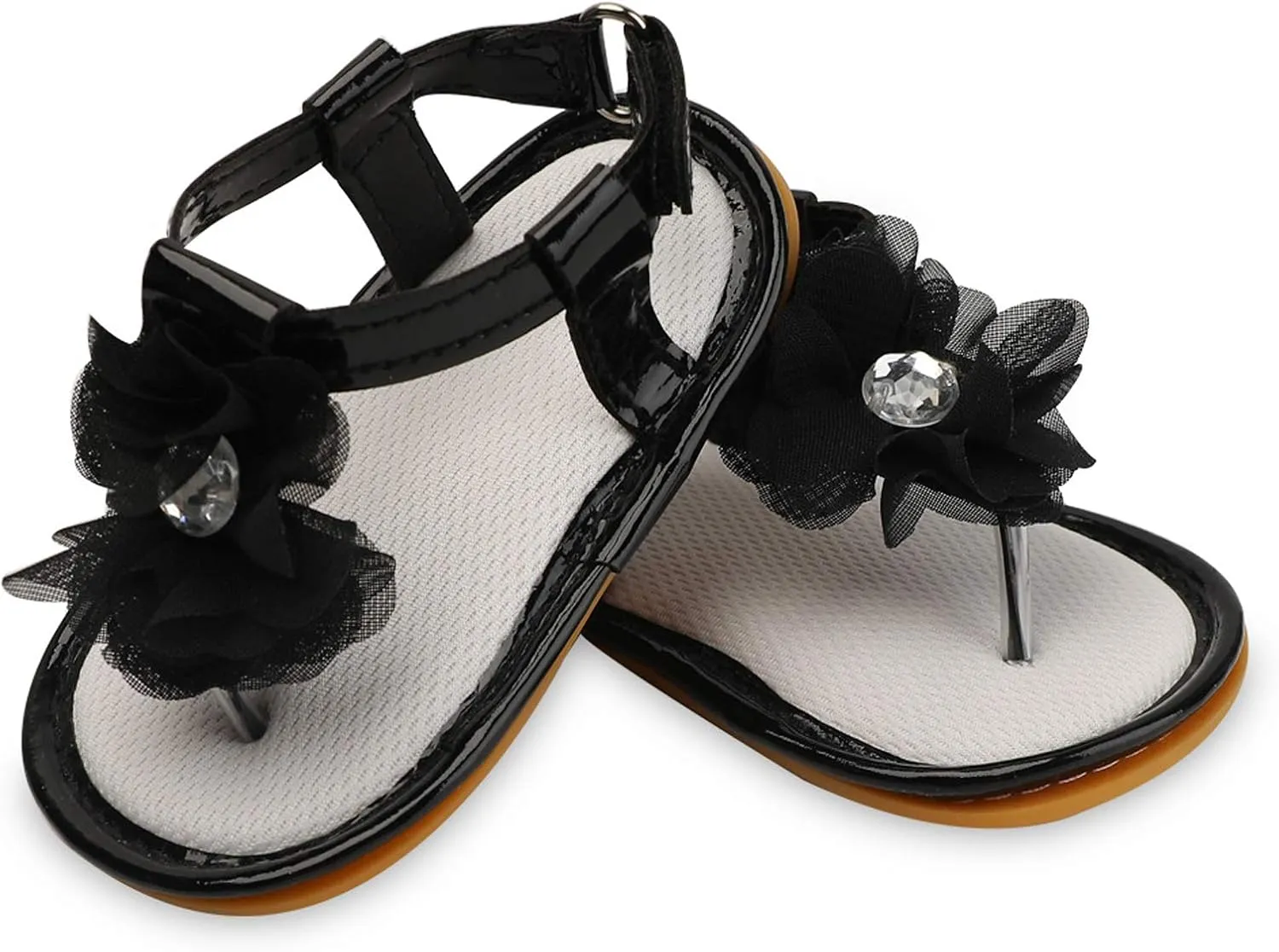 Infant Baby Girls Boys Sandals Rubber Soft Sole Premium Toddler First Walker Outdoor Summer Beach Shoes