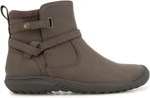 JBU Women's Dolce Faux Fur Trim Water Resistant Fashion Side Zipper Ankle Bootie