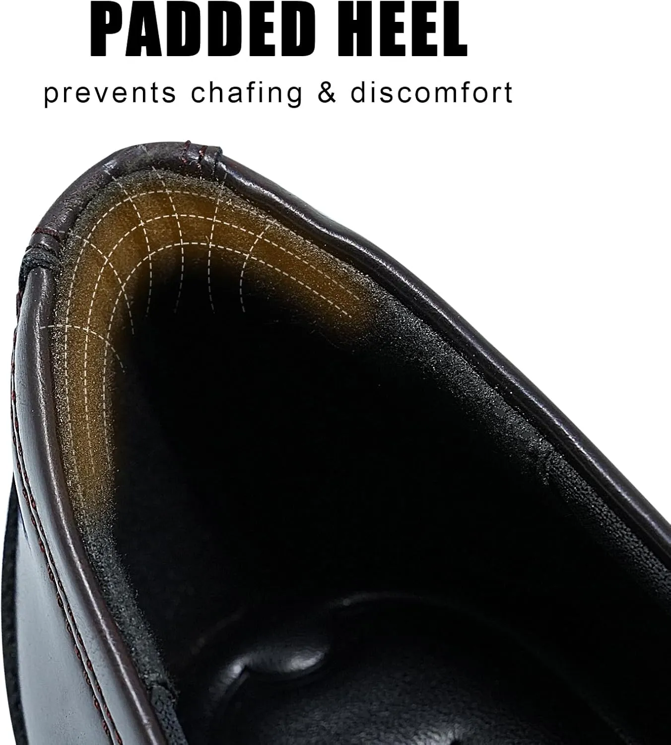 JENN ARDOR Chunky Block Heel Loafers for Women Closed Round Toe Platform Pumps Slip On Dress Shoes Wedding Party Office Lady Shoes