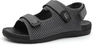 JOINFREE Womens Orthopedic Walking Hiking Sandals Adjustable Open Toe Sports Water Sandals with Plantar Fasciitis Arch Support Thick Athletic Cushion Outdoor Beach Sandals