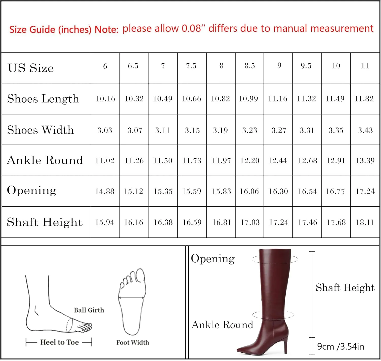 Knee High Boots Women Pointed Toe Tall Boots 3 In Stiletto High Heel Long Boots Side Zipper Dress Knee High Boots