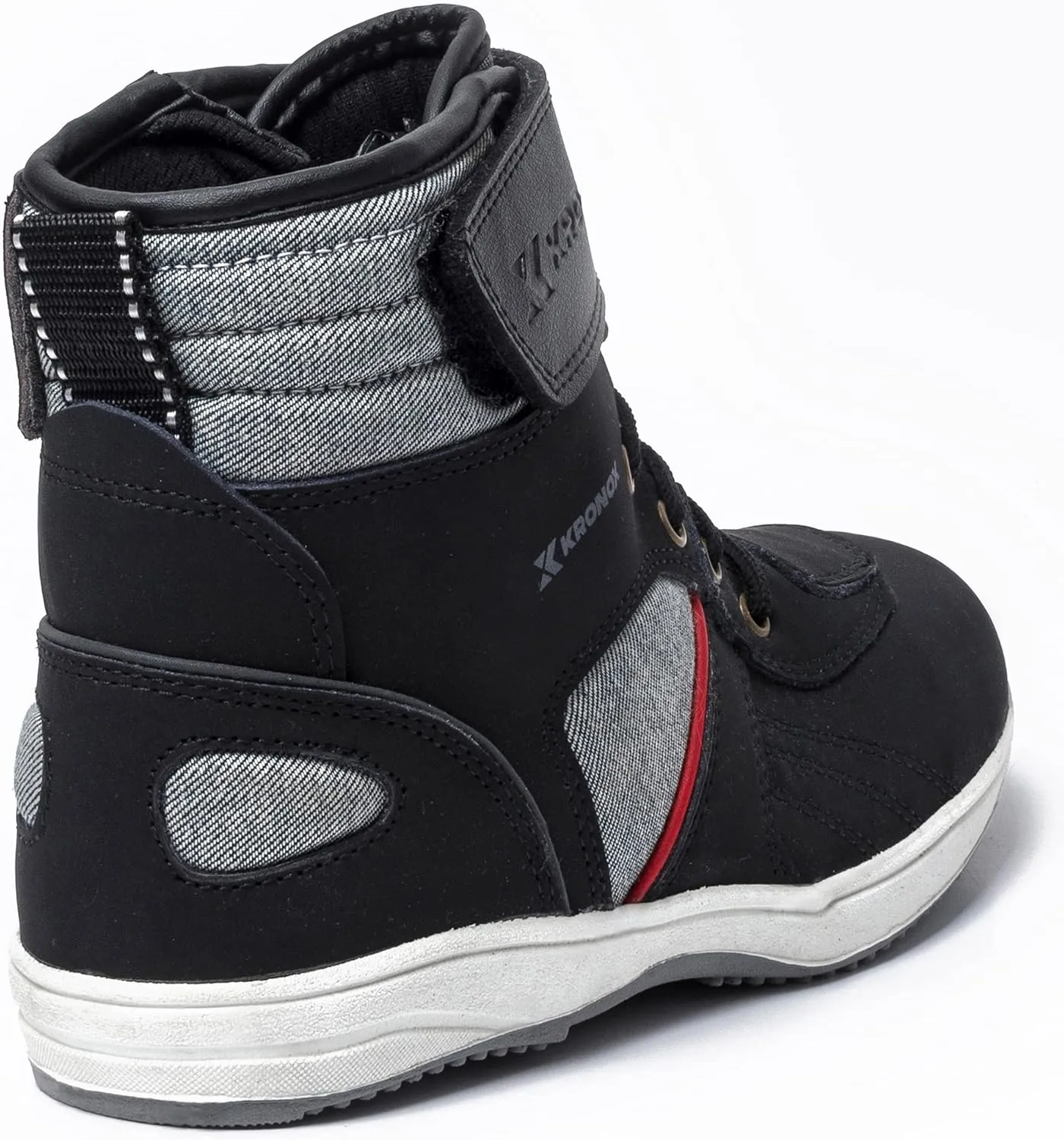 KRONOX Motorcycle Sneakers for Men - Protected Riding Shoes Gear for Street Bike