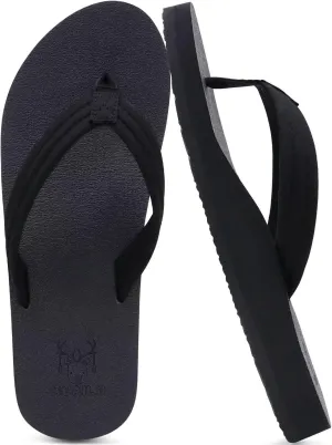 KuaiLu Womens Arch Support Flip Flops Ladies Comfort Lightweight Soft Yoga Mat Cushion Walking Thong Sandals
