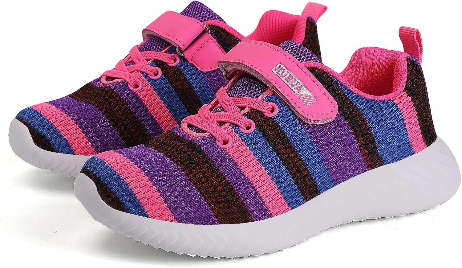 KUBUA Kids Sneakers Boys Tennis Lightweight Breathable Athletic Girls Running Shoes for Toddler