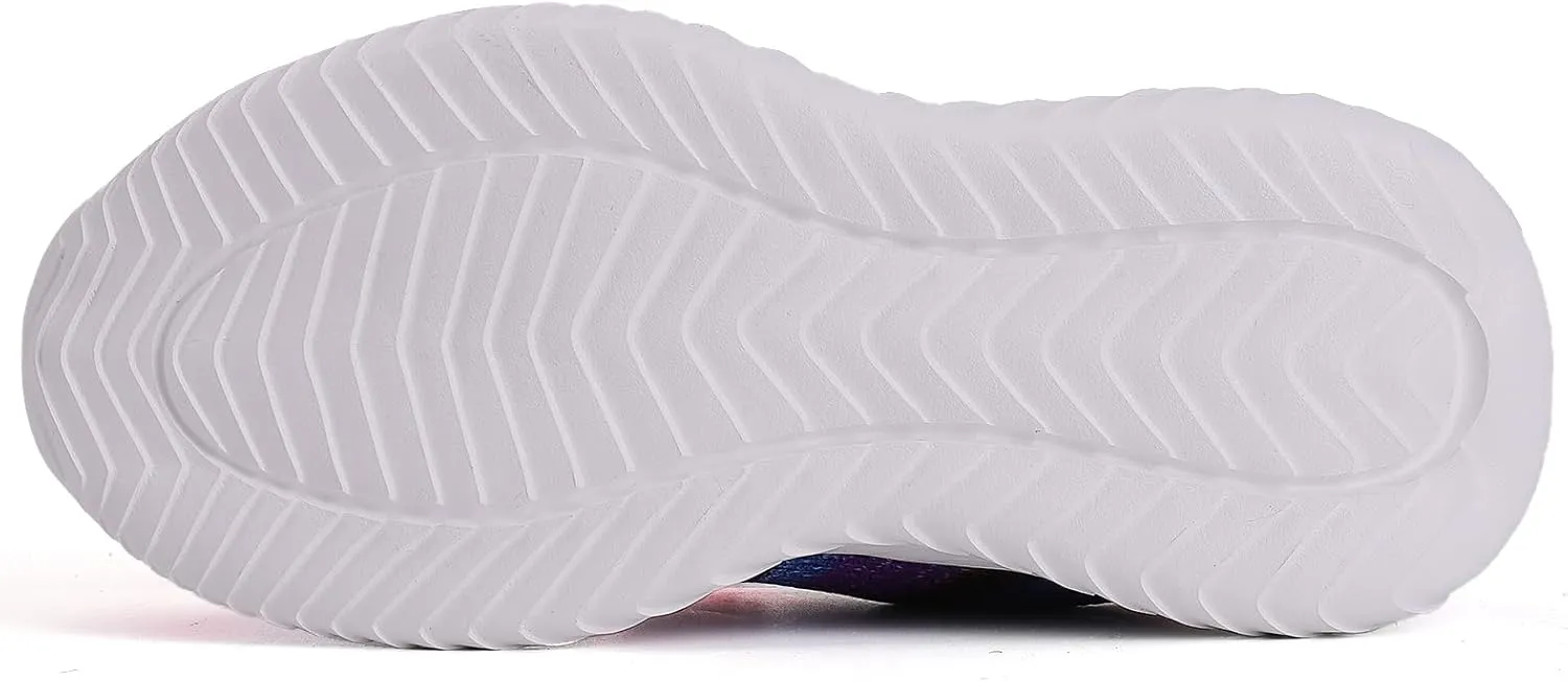 KUBUA Kids Sneakers Boys Tennis Lightweight Breathable Athletic Girls Running Shoes for Toddler