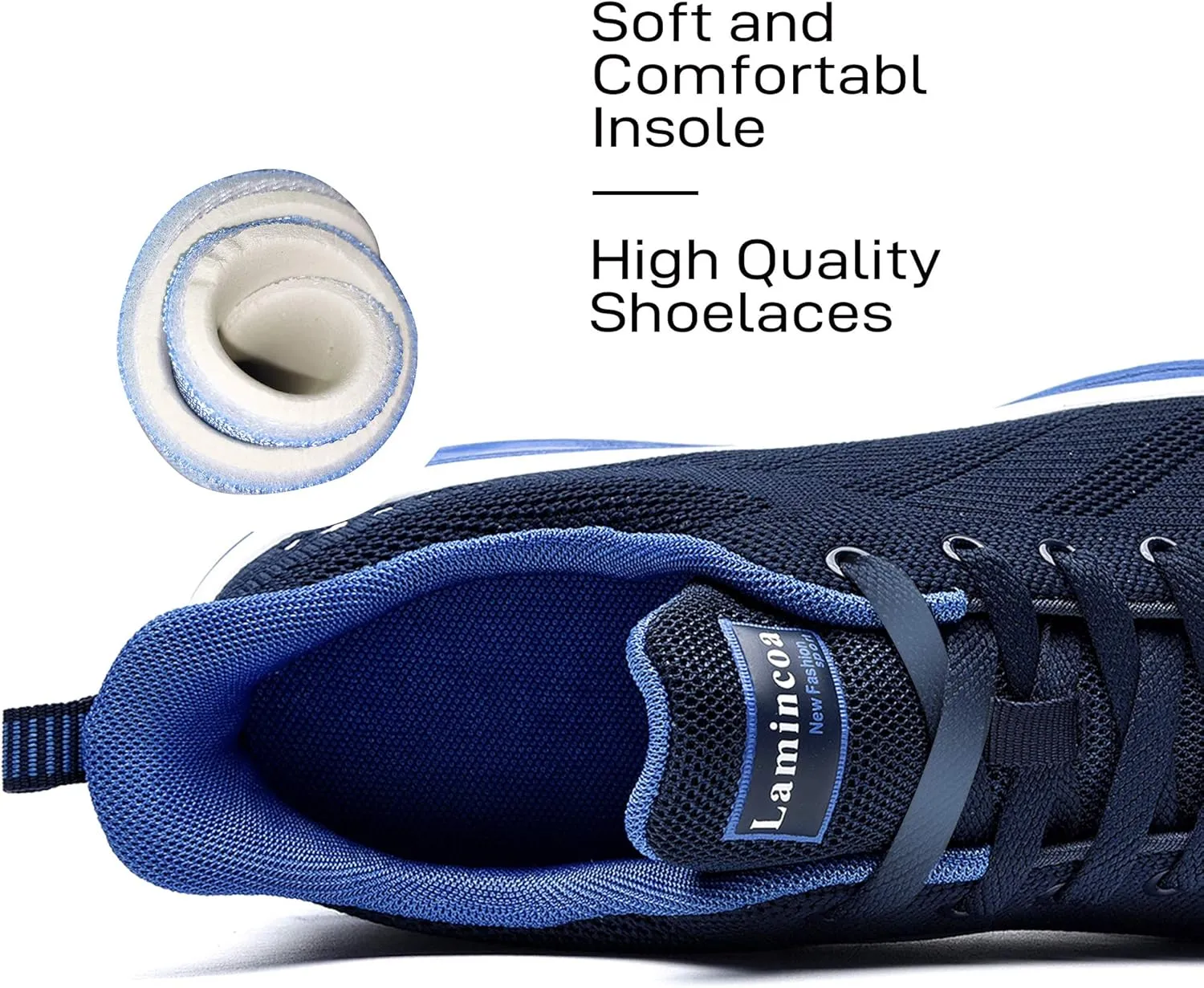 Lamincoa Womens Air Running Shoes Lightweight Women Sneakers Air Cushion Walking Tennis Shoes for Women