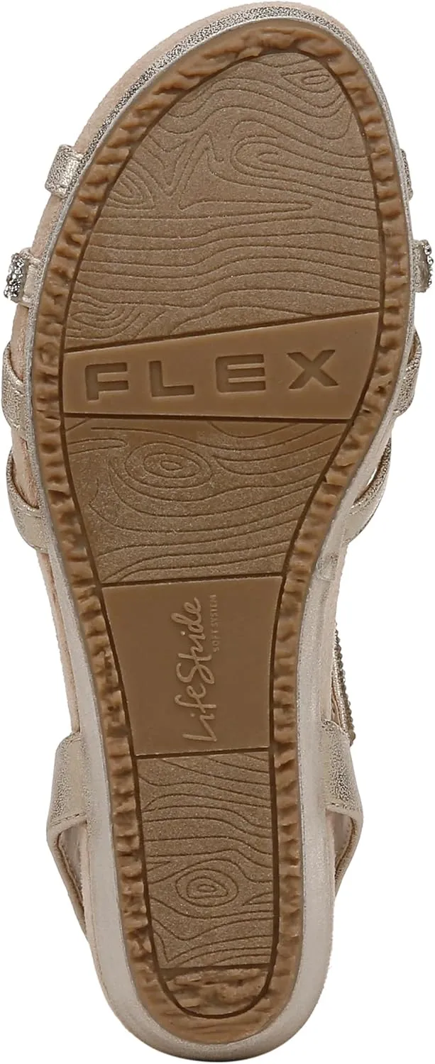 LifeStride Women's Miami Wedge Sandal