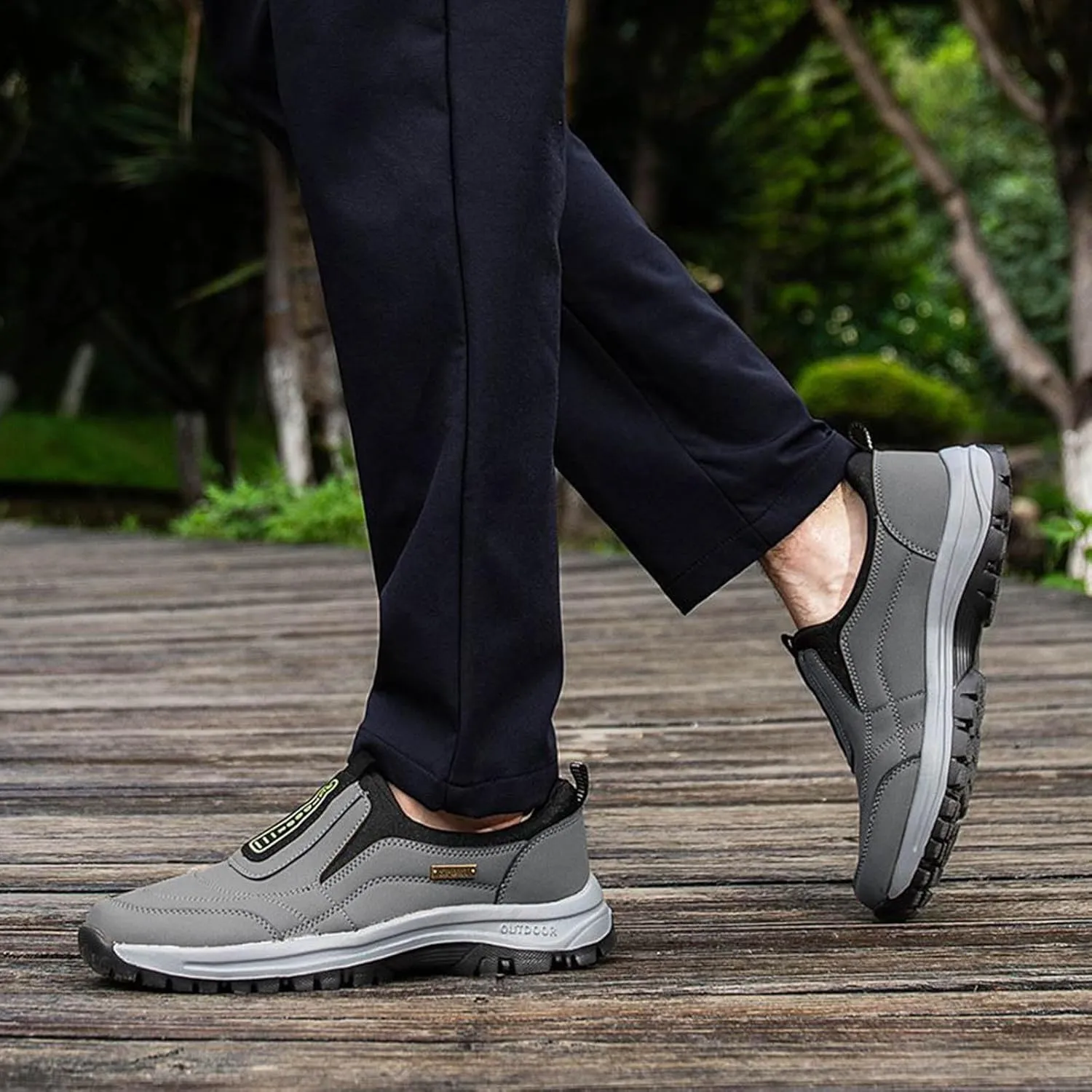 Lightweight Non Slip Sneakers for Men Breathable Elastic Fly Woven Mesh Sneaker Business Casual Versatile Shoes