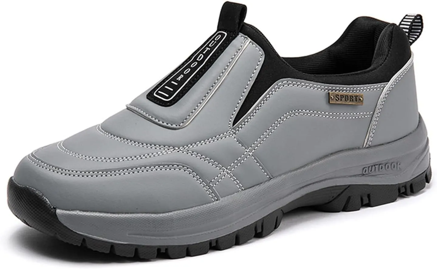 Lightweight Non Slip Sneakers for Men Breathable Elastic Fly Woven Mesh Sneaker Business Casual Versatile Shoes