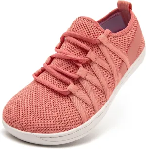 Linenghs Barefoot Shoes Women Minimalist Wide Toe Box Walking Shoes Zero Drop Sole Width Fashion Sneaker Trail Runner