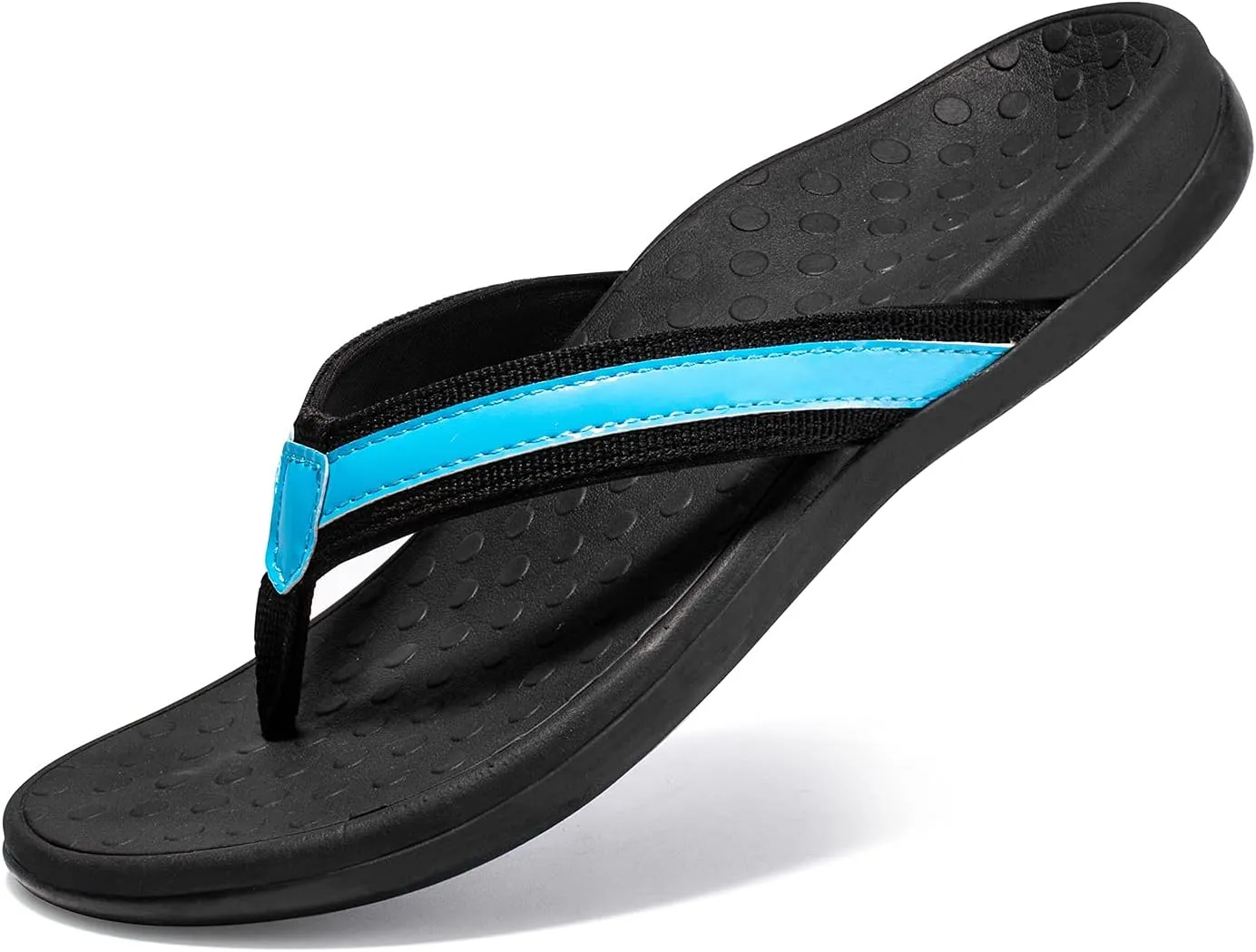LLSOARSS Plantar Fasciitis Feet Sandal with Arch Support - Best Orthotic flip Flops for Flat Feet，Heel Pain- for Women