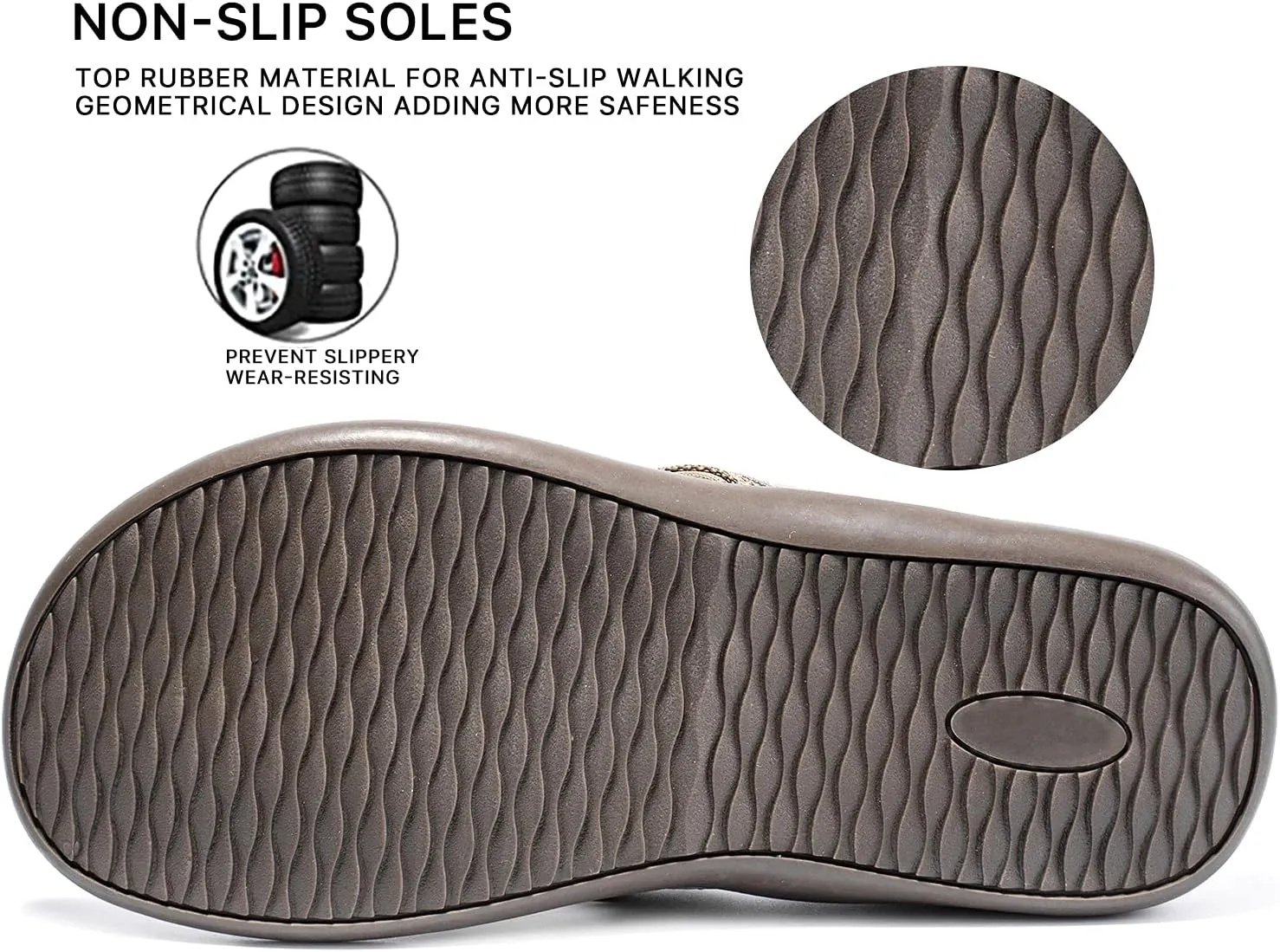 LLSOARSS Plantar Fasciitis Feet Sandal with Arch Support - Best Orthotic flip Flops for Flat Feet，Heel Pain- for Women