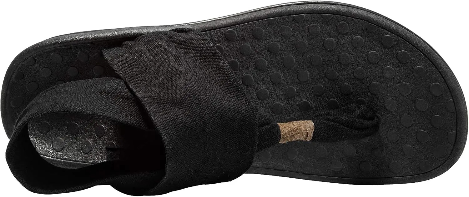 LLSOARSS Women's Plantar Fasciitis Feet Yoga Sling Sandal Arch Supports Orthotics Flip Flops Relieve Flat Feet, High Arch, Foot Pain