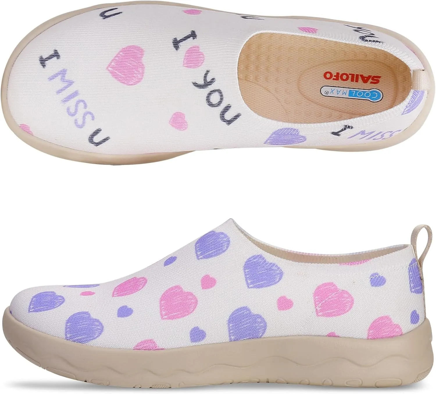 Loafers for Women Comfortable Slip On Walking Shoes Lightweight Travel Sneaker Casual Flats