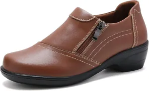 Loafers for Womens Comfort Dressy Low Heel Business Casual Office Work Shoes