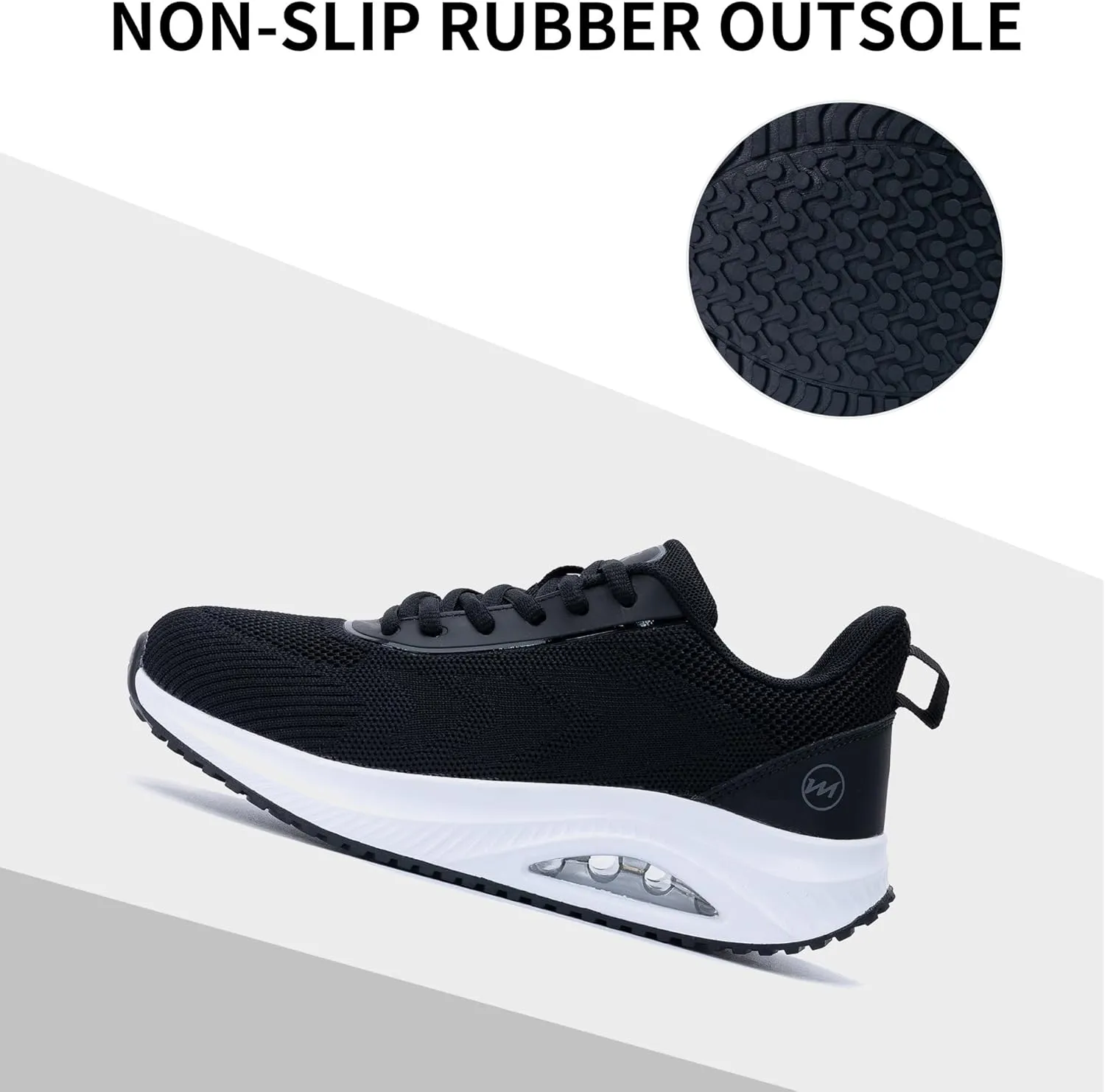 MAFEKE Womens Walking Shoes with Arch Support, Air Tennis Orthotic Fashion Sneakers for Plantar Fasciitis Pain Relief Size 5.5-11