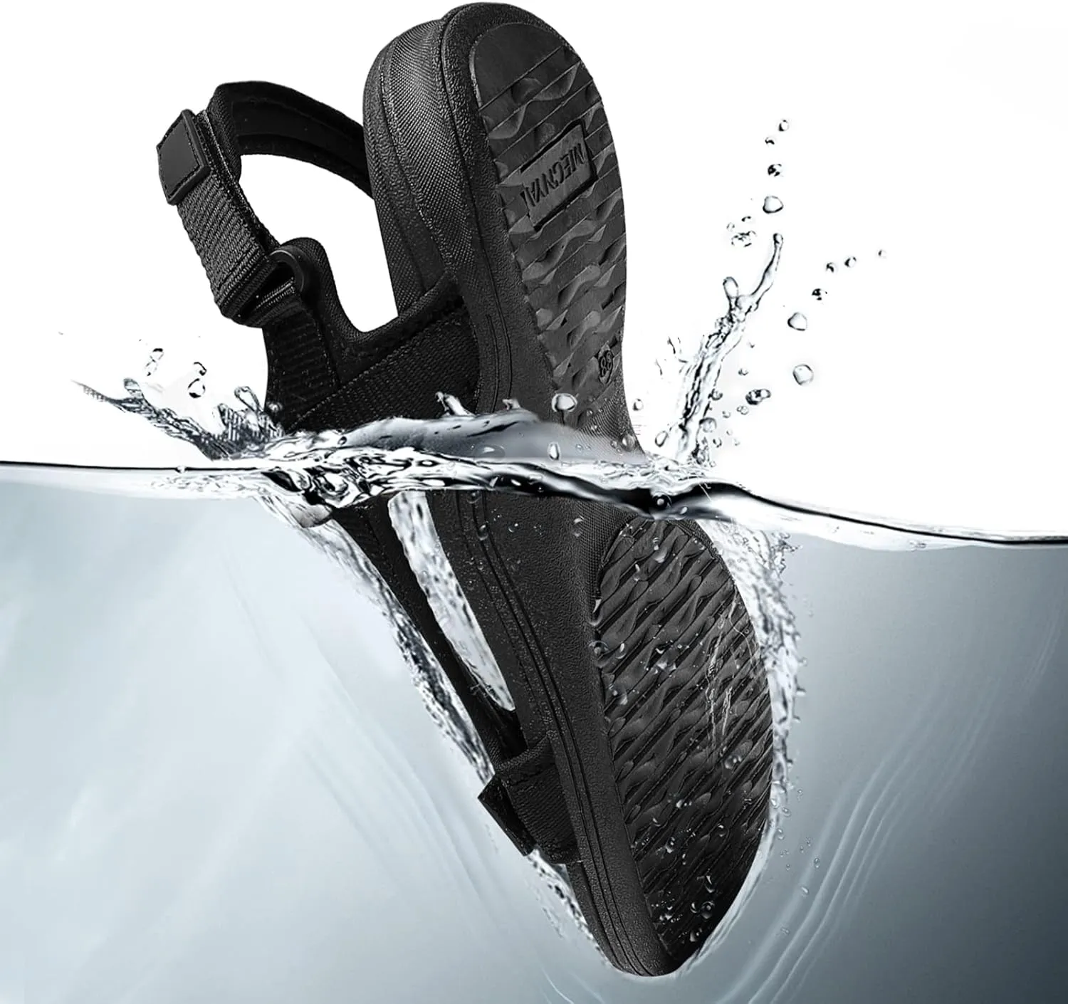 MEGNYA Comfortable Hiking Sandals for Womens, Classic Sport Walking Sandals with Adjustable Straps, Casual Summer Athletic Sandals for Trekking, Camping, Trip