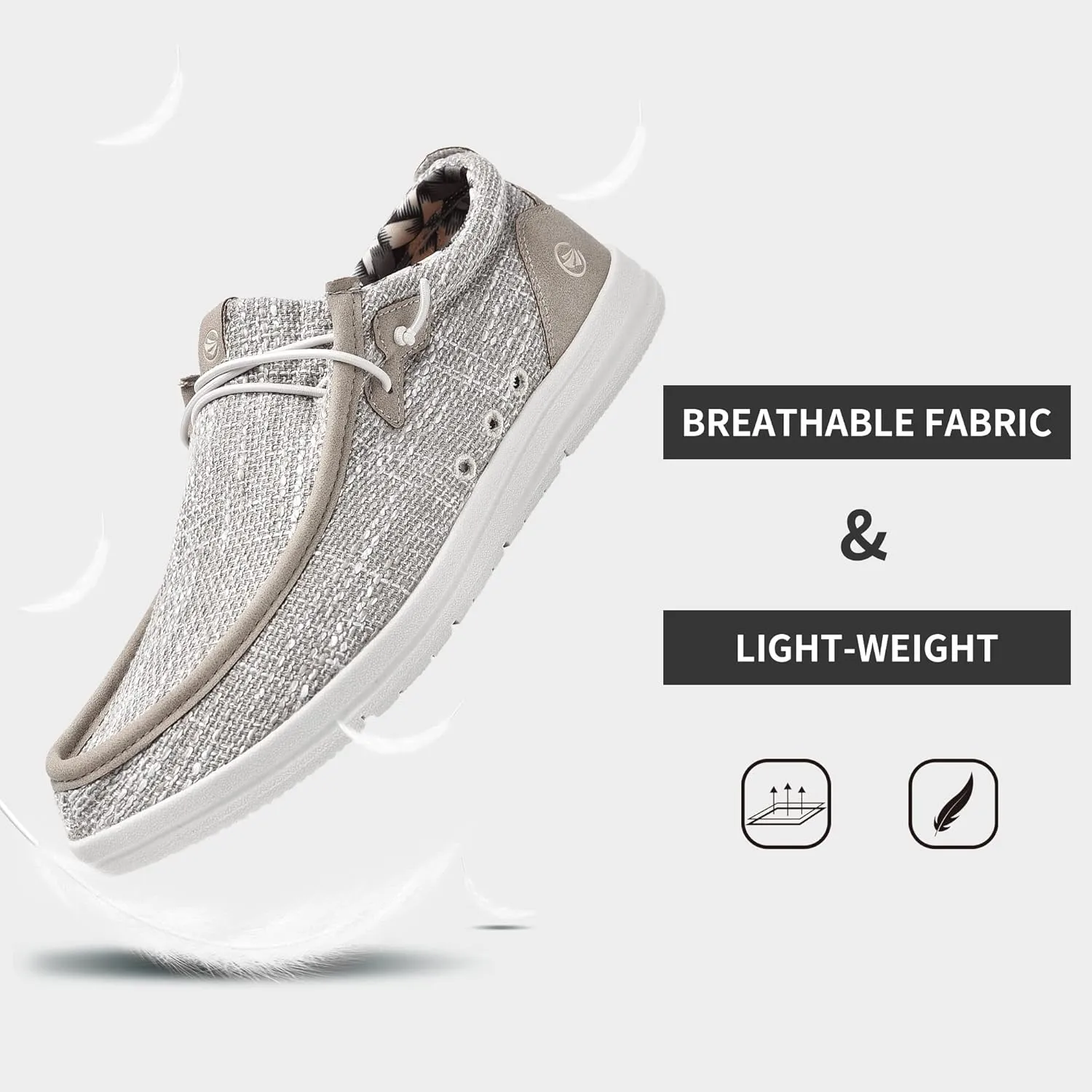 MEHOTO Men's Slip On Loafers | Arch Support Insole | Men's Shoes | Comfortable Light-Weight Mens Casual Loafers