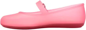 Melissa Soft Ballerina Collection - Seasonless Flats for Women - Classic Ballet Style with Adjustable Strap - Light-as-Air PVC Construction - Soft Foam Insole - Bubblegum Scent