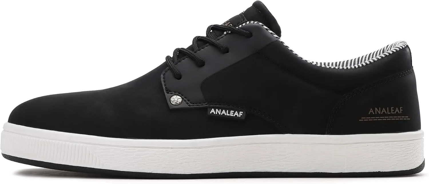 Mens Casual Oxfords Fashion Sneakers Soft Comfortable Lace-Up Dress Shoes