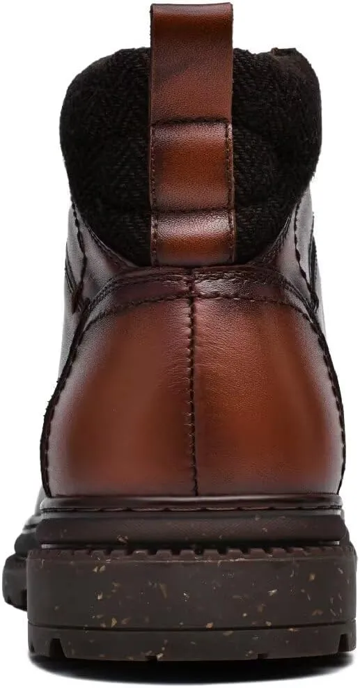 Men's Chukka Boots Genuine Leather Ankle Boot for Men Classic Casual Oxford Style Footwear