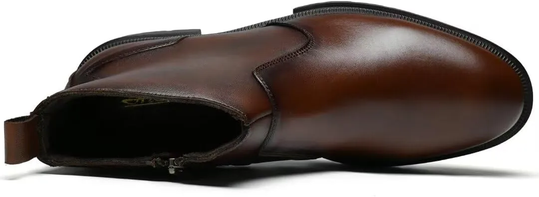 Men's Chukka Boots Genuine Leather Ankle Boot for Men Classic Casual Oxford Style Footwear