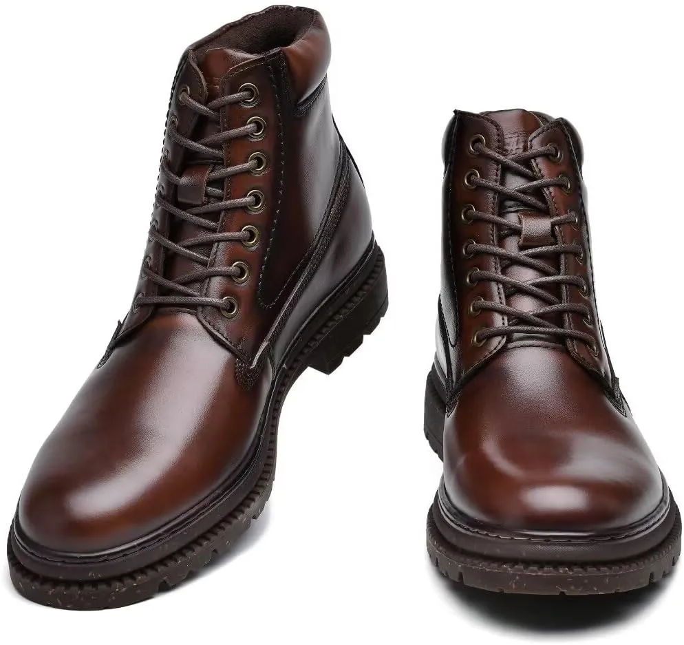 Men's Chukka Boots Genuine Leather Ankle Boot for Men Classic Casual Oxford Style Footwear