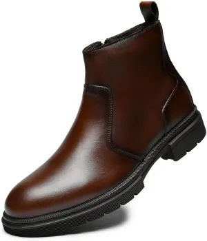 Men's Chukka Boots Genuine Leather Ankle Boot for Men Classic Casual Oxford Style Footwear