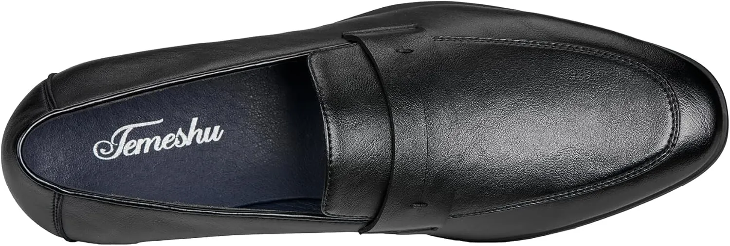Men's Formal Penny Loafers Classic Slip-On Dress Shoes