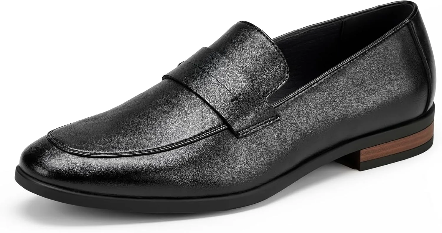 Men's Formal Penny Loafers Classic Slip-On Dress Shoes