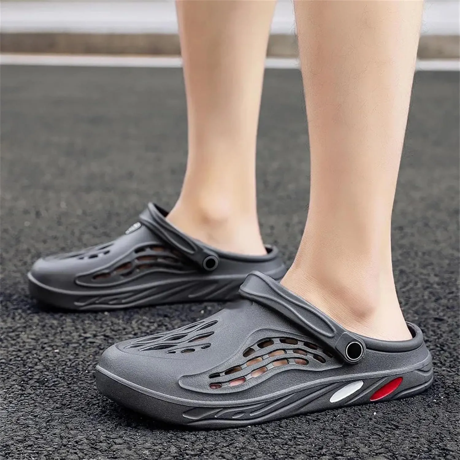 Men's Non-Slip Sandals, Soft Wear-Resistant Beach Shoes