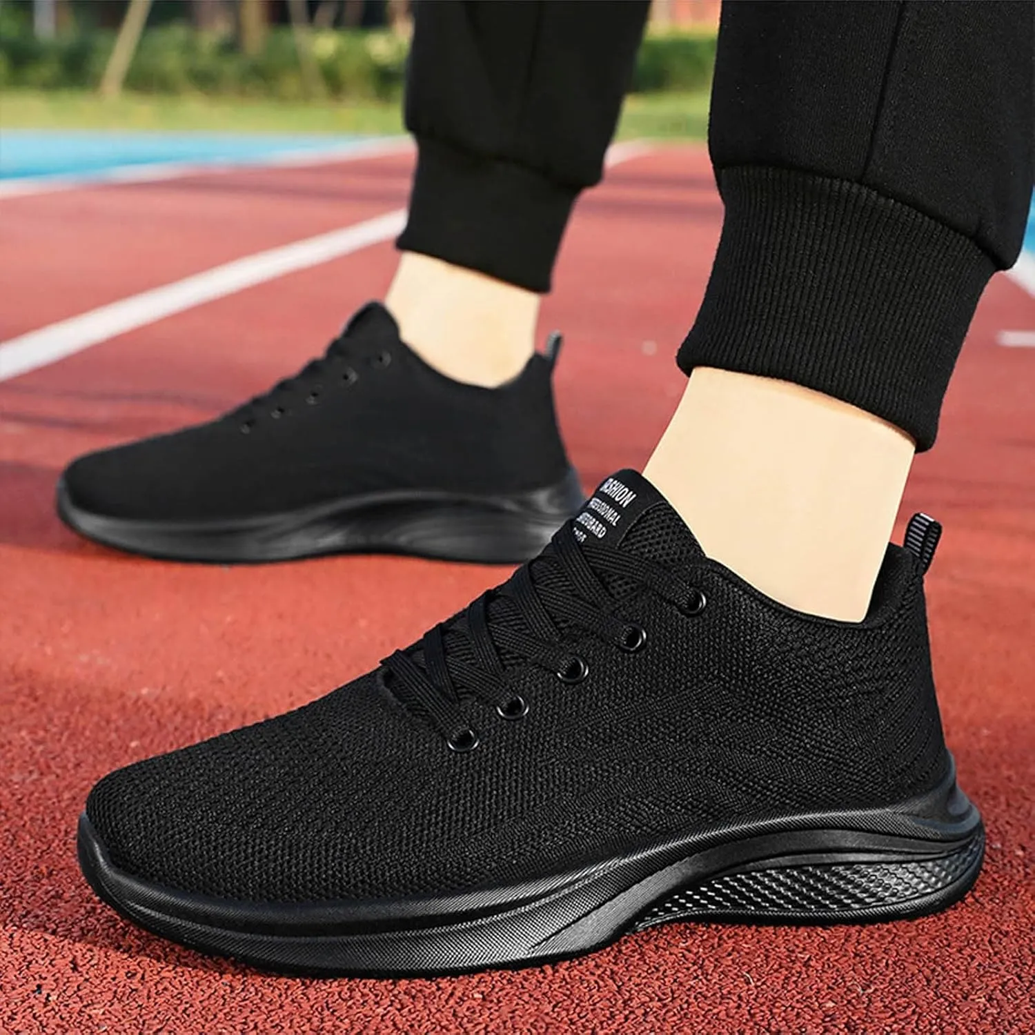 Men's Orthopedic Comfortable Slip-On Shoes Portable Non Slip Fitness Workout Shoe Soft Flat Soled Elderly Shoes